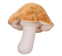 Muzrunq Brown Mushroom 12.6x7.9 Inch 3D Body Pillow, Soft & Breathable, Ideal for Lounging, Travel, Decorative