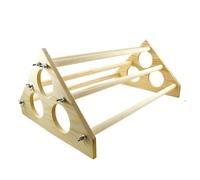 Muzrunq Chicken Perch Woodern Chicken Brooder Reusable Roost Practical Roosting Bars Multifunctional Toys for Coop Baby Chicks, Hens Traning 16.1 * 10.6 * 7.1inch