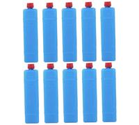 Muzrunq Ice Pack 10Pcs Long Lasting Freezer Packs Reusable Slim Ice Blocks 200ML Freezer Packs for Cooler, Lunch Bags, Beach, Camping and Fishing
