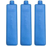 Muzrunq Ice Packs, 3PCS 200ML Long Lasting Freezer Blocks, Reusable Portable Cooler Freezer Ice Packs Keep Cool for Food Beverage Refrigerator Air Conditioner Fan