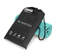 Muztaga Microfibre Towel Large for Beach, Travel, Swimming, Bath, Pool-Quick Dry, Ultra Compact, Sand Free, Lightweight & Super Absorbent(Mint,160x90cm)