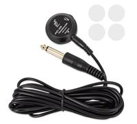 MUZTOP Guitar Pickup with Volume Control, Piezo Pickup Contact Microphone Transducer Pickup for Acoustic Guitar, Violin, Mandolin, ukulele, Banjo, Cello, Kalimba, Harp and More