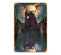 Muzuputs Oryx, The Taken King - Destiny 2 Artwork HD Metal Tin Poster Vintage Wall Metal Sign 8x12 inch