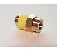 Muzzys Regulator Adapter Bypass Hack Conversion Fitting, for Weber Q Q100 Baby Q1000 1200 Q200 Q2000 Q2200 Grill BBQ Grille - Allows use of Any Standard Full Size Propane Bottle Side Regulator & Hose