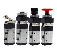 MV-08 MV-09 MV-10 MV-10A MV-32-08/09/10 Pneumatic Two Position Five Way Mechanical Valve Two Position Three Way Manual Valve(MV-10A)