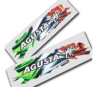 MV Agusta Torn Italian Flag Design Graphics Decals Stickers x 2