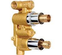 Mv Concealed Dual Thermostatic Shower Mixer Valve Body Only TOR2