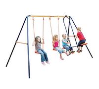 MV Sports Childrens Hedstrom Double Swing & Glider New Outdoor Garden Kids MultiPlay Set