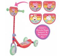 MV Sports Peppa Pig Switch It Multi Character Tri-Scooter
