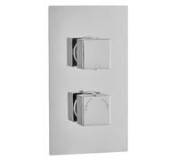 Mv Square Concealed Dual Thermostatic Shower Mixer Double Outlet TORB2