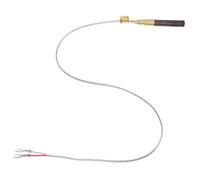 Mv Thermocouple Replacement for Fireplace and Frying Furnace | Aluminum Foil Line, Silver Finish, Easy Installation, No External Power Required, Accurate Temperature