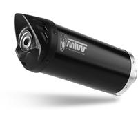 Exhaust Muffler Mivv Mover Steel Black Yamaha X Max 300 2017 > 2020