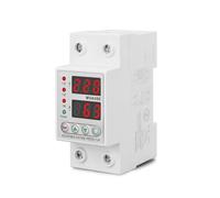 MVA08E 220V intelligent digital overvoltage 40A 63A touch display undervoltage protector relay reset protection(63A,220V)