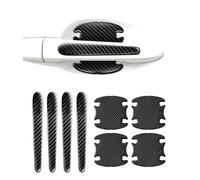 MVBILMSF 8 Pcs car Door Handle Protectors for Skoda Kamiq Monte Carlo (2023 2024), Carbon Fiber Car Door Handle Protective Sticker Door Side Handle Paint Guard