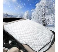 MVBILMSF Car Windscreen Cover for MG ZS Hybrid+ Luxury 2024 2025, Windshield Cover Winter Frost Ice Snow Protector for Winter Protective Front Window Cover