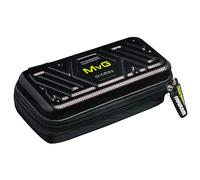 WINMAU Michael Van Gerwen MvG Armor G1 Darts Wallet - Black & Green Darts Case Holds Fully Assembled Darts and Accessories - Impact Proof, Ultra-Durable and Secure