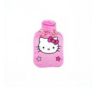 MVL 2-Litre Pink Star Hot Water Bottle with Soft Plush Cover, for Pain Relief, Muscle Relaxation, and Cozy Warmth,Cold Therapy Extra Comfort, Leak-Proof,Travel Officially Licensed, Gift for Birthdays