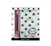 MVL Aristocatts Mariee A5 Journal & Pen Gift Set - Hardcover Journal with Royal-Inspired Design & Lined Pages - Writing Set for Women, Office, Students Teacher Supplies Gift