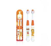 MVL Garfield and Odie Toothbrush Set - 2-Pack Kids’ Toothbrushes with Soft Bristles | Fun Orange & White Cartoon Design | Gentle Child-Friendly Oral Care | Makes Brushing Fun for Boys & Girls |