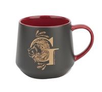 MVL Gryffindr Crest Ceramic Coffee Mug - Courage, Determination & Bravery - Official Wizarding World Drinkware Gift for Hp Fans & Collectors