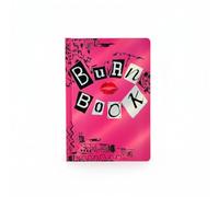 MVL Pink Burn Lips Notebook-A5 Pink 6x9 inches | Thick Hardcover Lined Pages Diary | Journal for Writing Gift- Girls & Boys Birthday Travel Supply | Cute Stationery for Teen Girls & Women