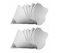 MVOSJFIE 100Pcs Resin Thicken Paper Filter Disposable for D7 SLA UV 3D Printer Parts Accessories Filament Filter