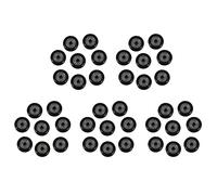MVOSJFIE 100Pcs/Slot POM Plastic Wheel Pulleys Ball Bearings 625ZZ 3D Printer Parts Round Idler Gear Part V 3D Printer