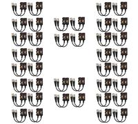 MVOSJFIE 1080P AHD/HD-CVI/TVI/CVBS Passive HD Video Balun Transmitter 40 Pairs (UTP Up to 350M-600M)