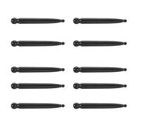 MVOSJFIE 10X Traditional Relax Thai Foot Massage Reflexology Stick Tool Black
