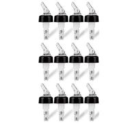 MVOSJFIE 12 Pcs 1Oz Automatic Measured Bottle Pourer - Spirit Measure Pourer Drinks Wine Cocktail Dispenser Home Bar Tools