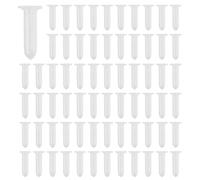 MVOSJFIE 1500Pcs 2Ml Micro-Centrifuge Tube Test Tube Vial Clear Plastic Vials Container Snap Cap for Laboratory Sample Storage