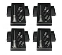 MVOSJFIE 16 Pcs Air Pressure Pump Bottle Opener Gift Box Includes Wine Opener Kit Vacuum Stopper and Wine Pourer Tool