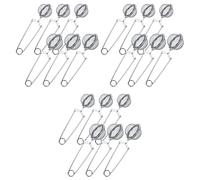 MVOSJFIE 18Pcs Tea Infuser Loose Leaf Tea Snap Ball Tea Strainer Spoon Stainless Steel Tea Filter Steeper with Handle