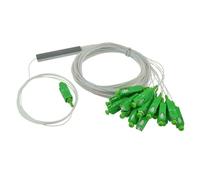 MVOSJFIE 1x16 Optical Splitter 0.9SM SC/PLC Type Micro Fiber Optic Splitter for Home Wiring Engineering Project
