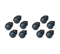 MVOSJFIE 2 Inch Office Chair Casters, Replacement Swivel Chair Wheels, Heavy Duty Casters for Furniture,10PCS