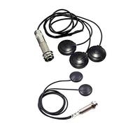 MVOSJFIE 2 Pcs Universal Pickup Piezo 3 Transducer 6.35Mm for Acoustic Guitar Ukulele Mandolin - 78Cm & 55Cm