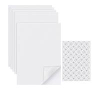 MVOSJFIE 20 Pieces 8.3x11.7Inch Water Soluble Embroidery Stabilizer for Machine Embroidery and Hand Sewing Embroidery Patterns