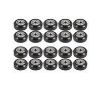 MVOSJFIE 20Pcs Big Plastic Pulley Wheel with Bearing Idler Pulley Gear for 3D Printer
