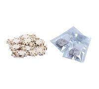 MVOSJFIE 20Pcs White Housing Cr2032 Smd Cell Button Battery Holder Socket Case & 2Pcs Coin Cell Battery Holder - with Switch