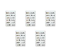 MVOSJFIE 240PCS Watch Crowns Watch Waterproof Replacement Assorted Repair Tools with Box