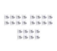 MVOSJFIE 24X Curtain Rod Bracket No Drilling, Adhesive Curtain Rod Holder Hooks, No Drill Curtain Rod Brackets Hanger Clamp