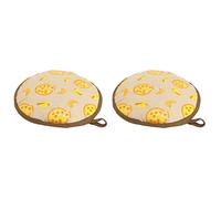 MVOSJFIE 2Pack 12Inch Tortilla Pancake Warmer Pouch Microwavable Insulated Food Cooler Bag, for Corn Flour Burrito Pancake Warm