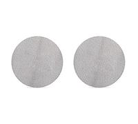 MVOSJFIE 2PC 51mm Puck Screen/Espresso Portafilter Lower Shower Screen/Contact Screen - Stainless Steel