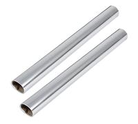 MVOSJFIE 2pcs 50CM×20M Cellophane Roll Film Plain Clear Thick Florist Hamper Gift Wrap Craft
