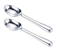 MVOSJFIE 2X Ice Cream Scooper Kitchen & Dinning Solid Ice Cream Scoop, Kitchen Scooper with Non-Slip Rubber Grip, Scooping