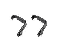 MVOSJFIE 2X Photo Flash Video Camera Grip Handle L Handle with 2 Standard Side Hot Shoe Mount the Holder Dslr