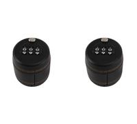 MVOSJFIE 2X Plastic Bottle Password Lock Combination Lock Wine Stopper Vacuum Preservation for Furniture Hardware Lock