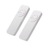 MVOSJFIE 2X Portable USB Sport U Disk Mini Mp3 Music Player Support 32GB TF Card(White)