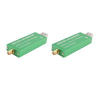 MVOSJFIE 2X USB Adapter RTL-SDR RTL2832U + R820T2+ 1Ppm TCXO TV Tuner Stick Receiver