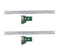 MVOSJFIE 2X USB Charging Port Socket Board -055 5TH V5 12 pin cable